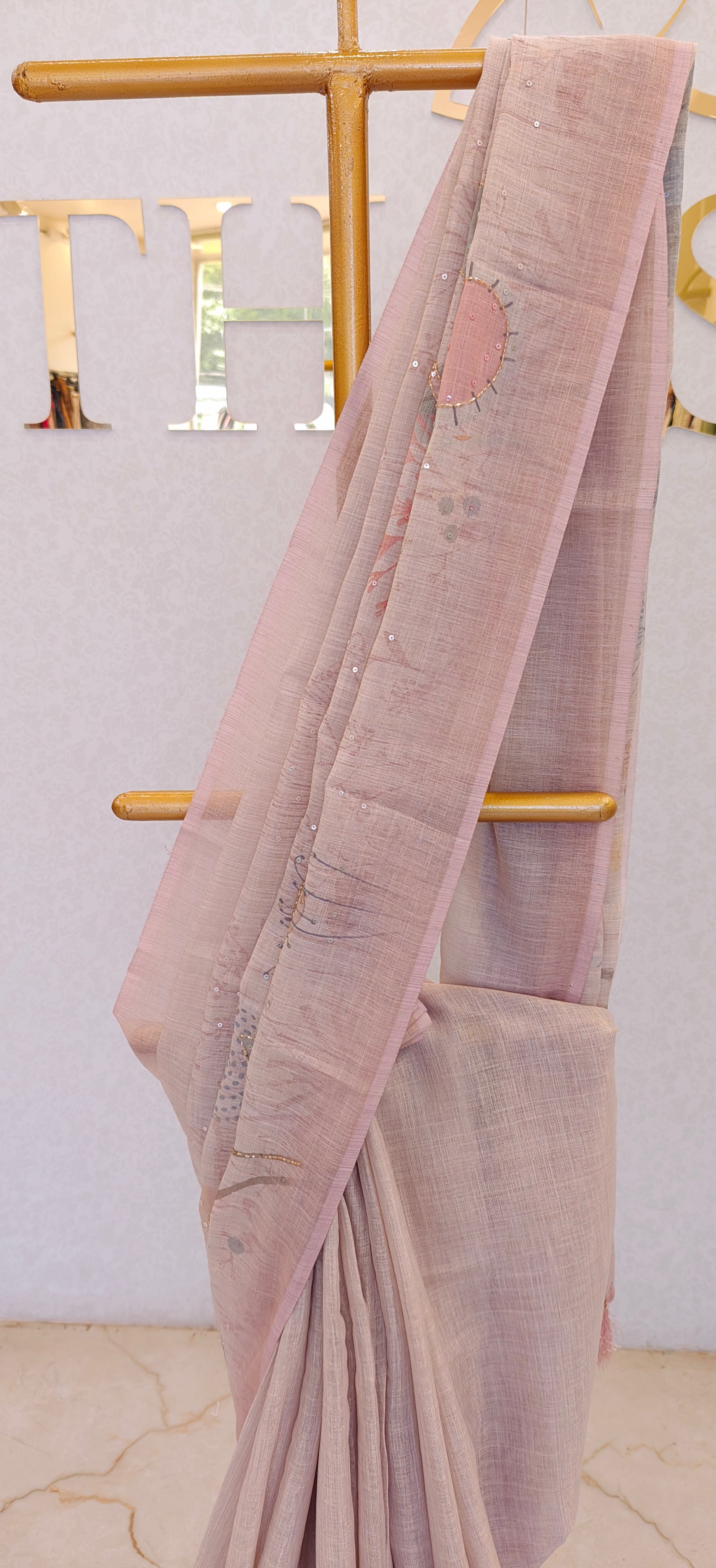 LINEN SAREE