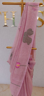LINEN SILK SAREE