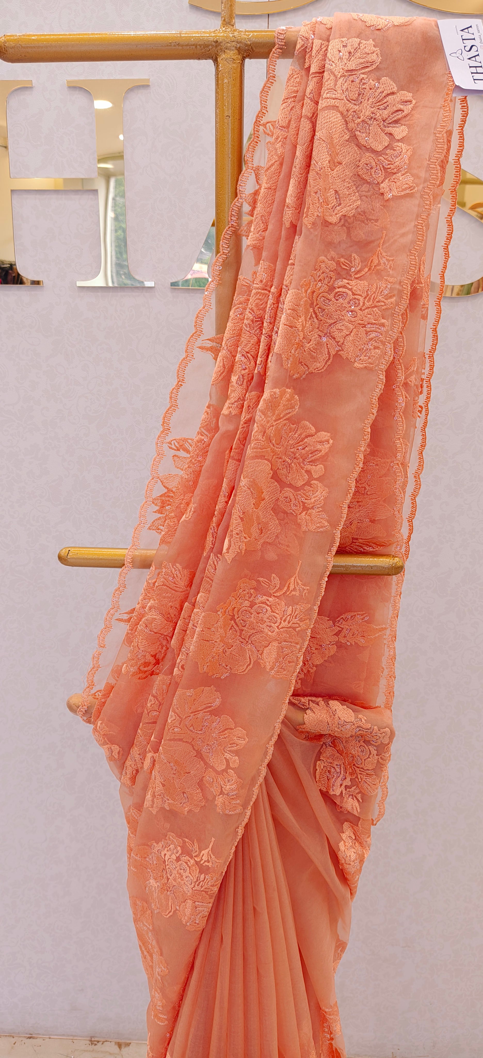ORGANZA SAREE