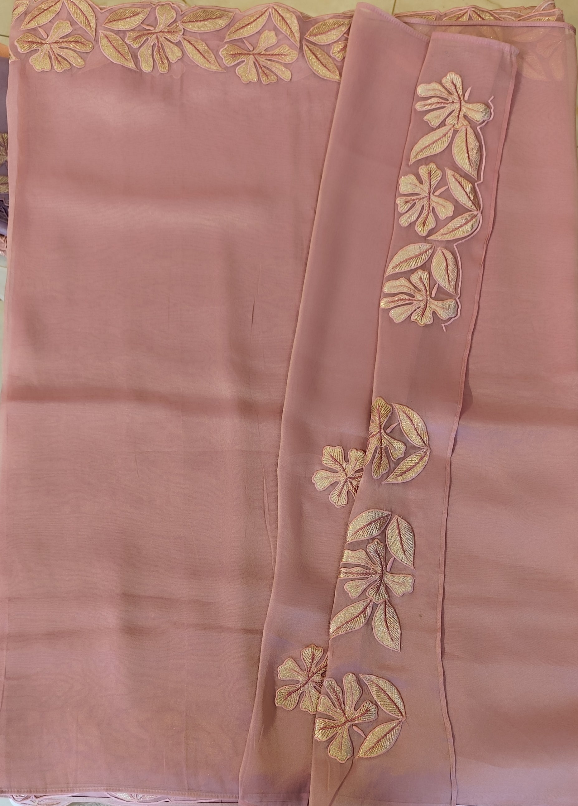 Tissue Georgette saree