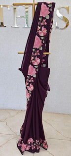 SATIN SAREE