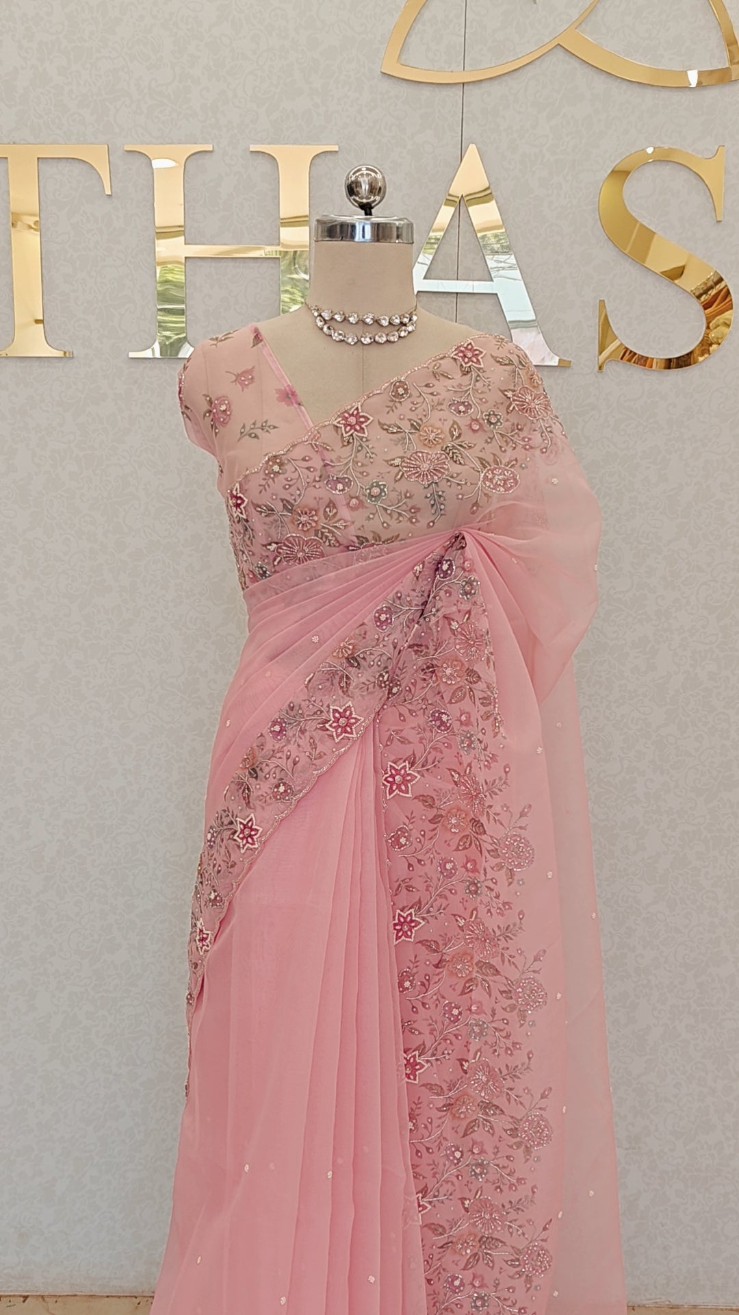 ORGANZA SAREE