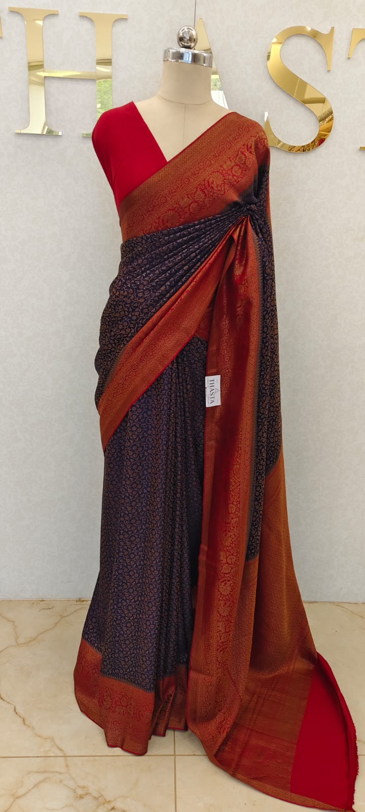 Mysore crepe silk saree
