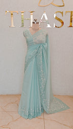 CRUSH ORGANZA SAREE