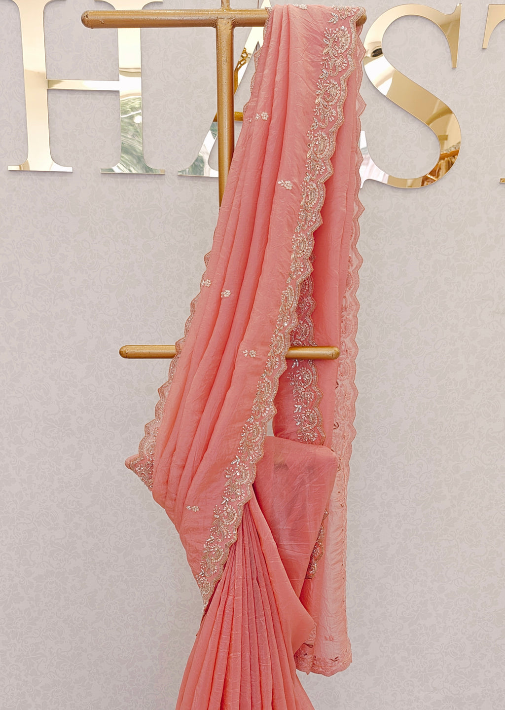 SOFT ORGANZA SAREE
