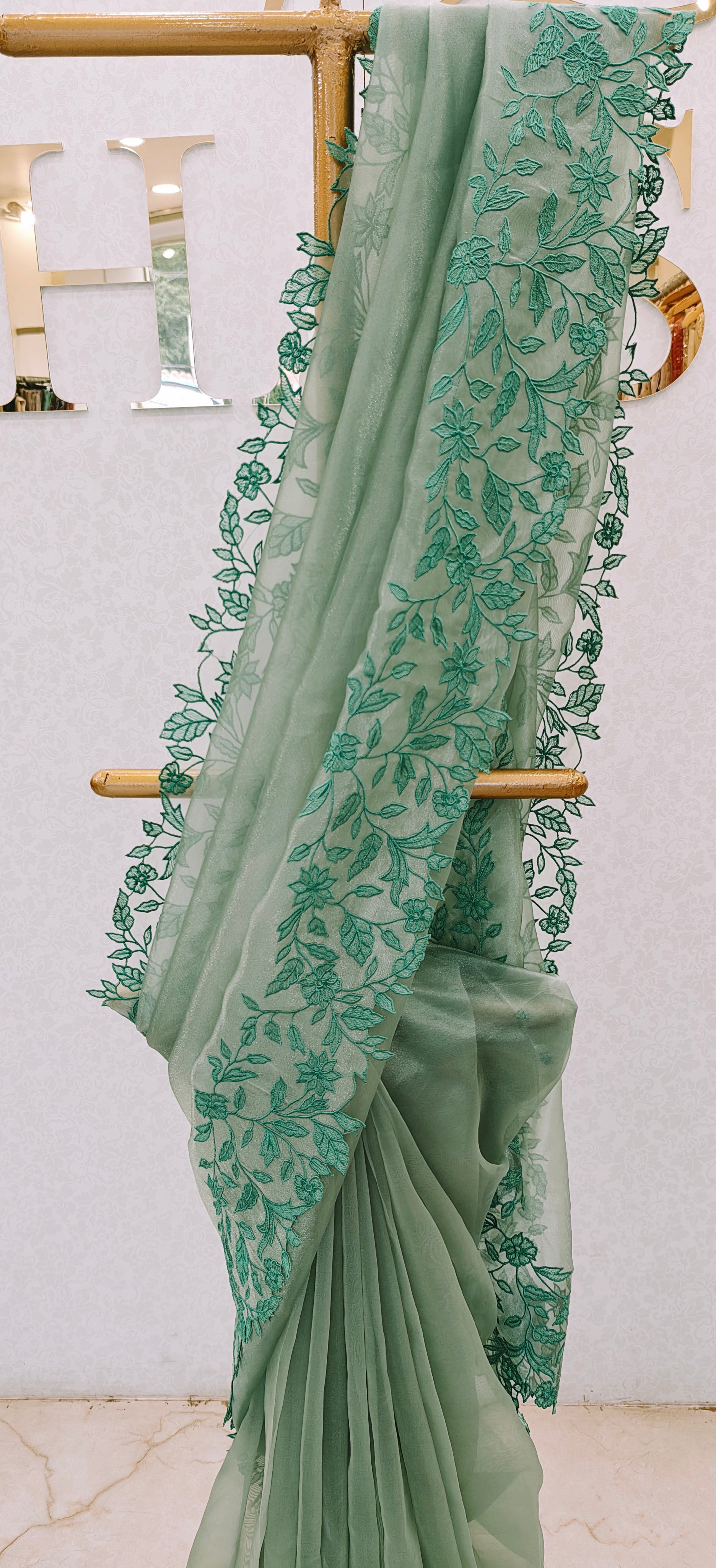 ORGANZA SAREE