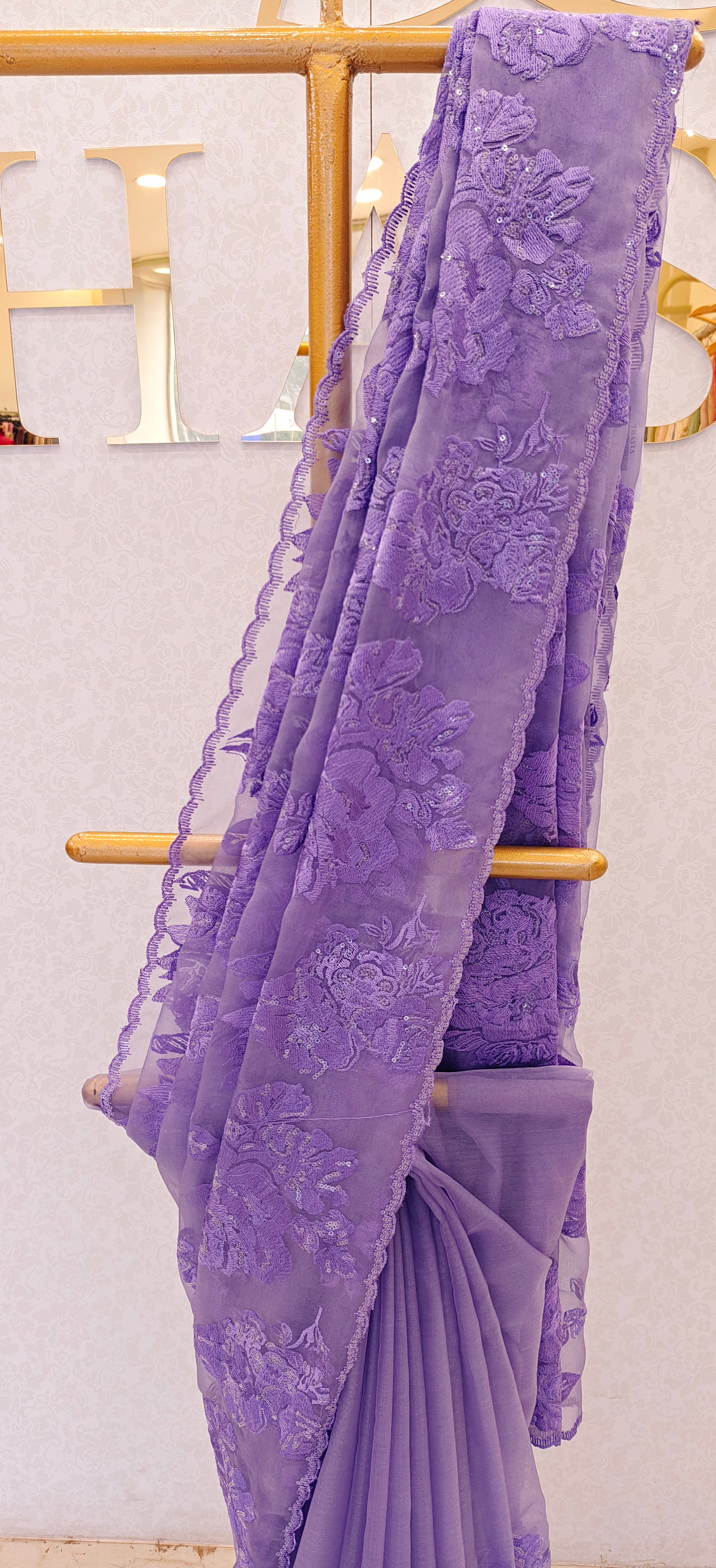 ORGANZA SAREE
