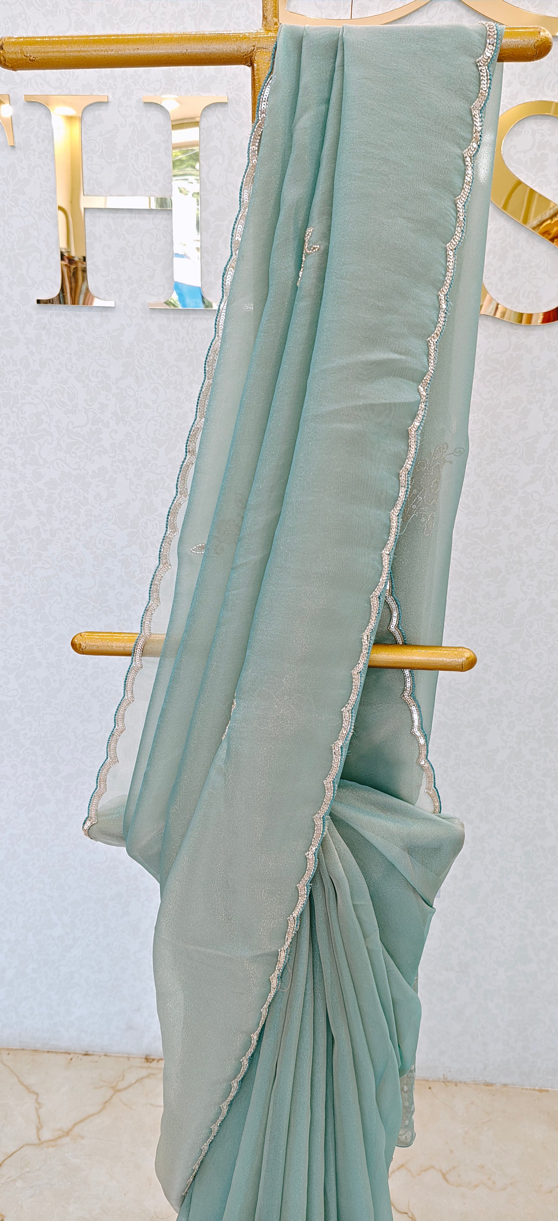 TISSUE SAREE