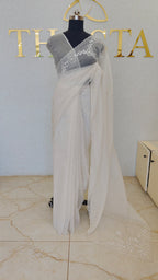 Crush Organza Saree