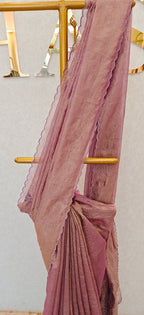 CRUSH ORGANZA SAREE