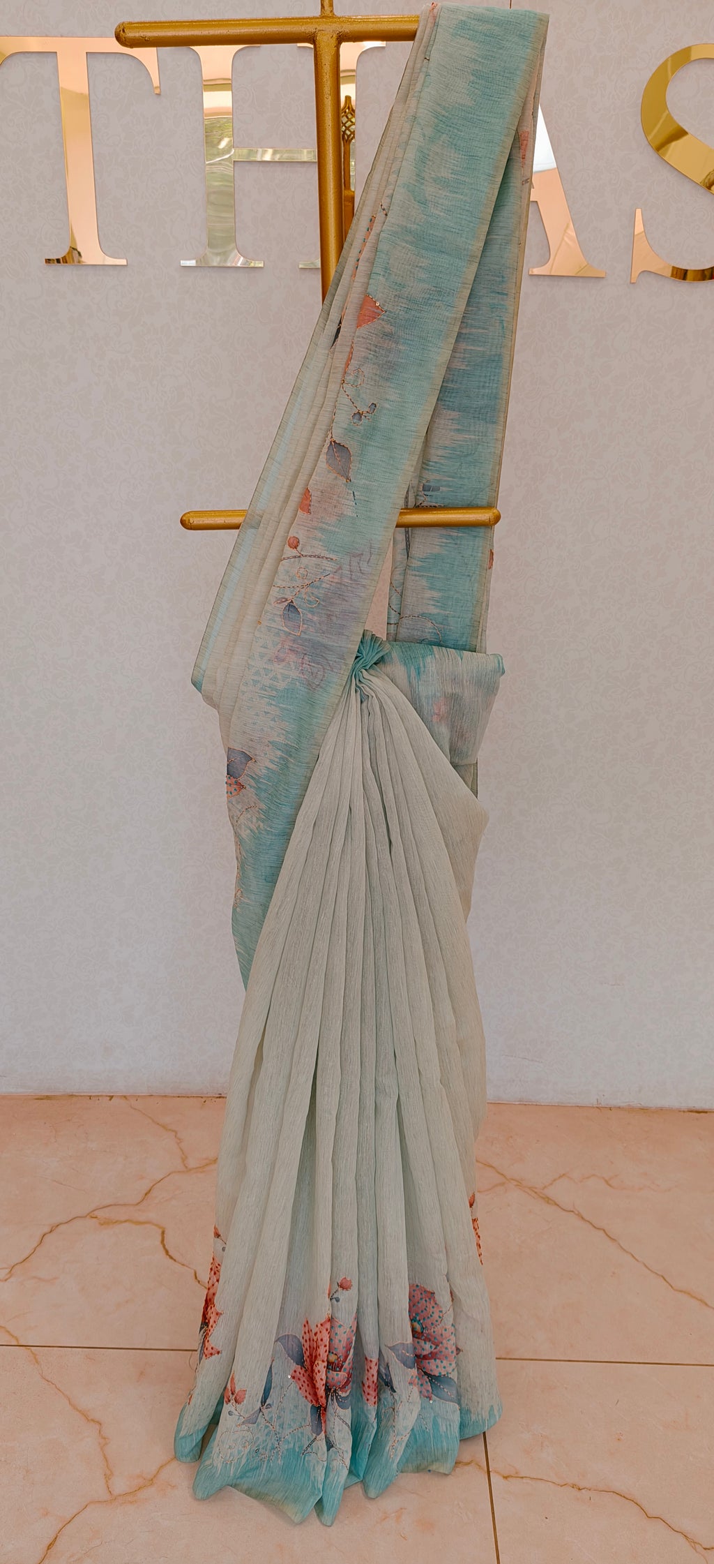 LINEN SAREE