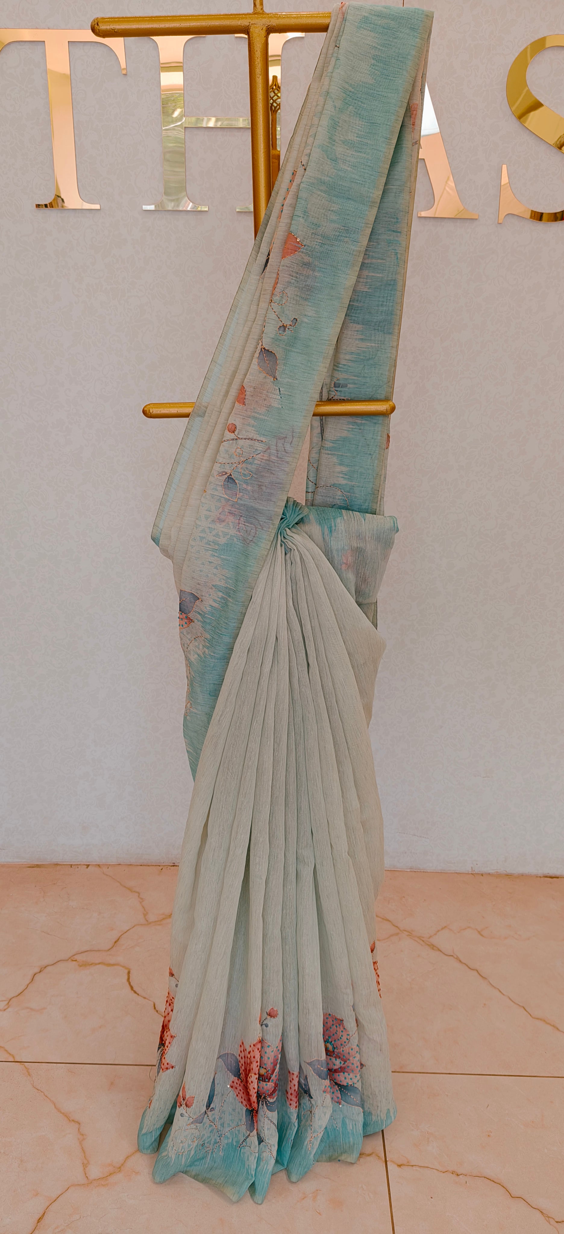 LINEN SAREE