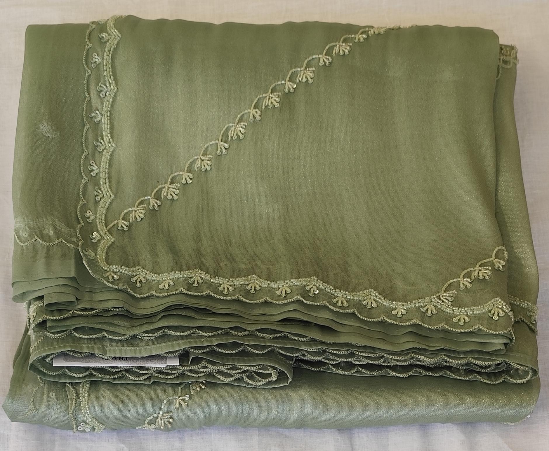 Chanderi Tissue saree