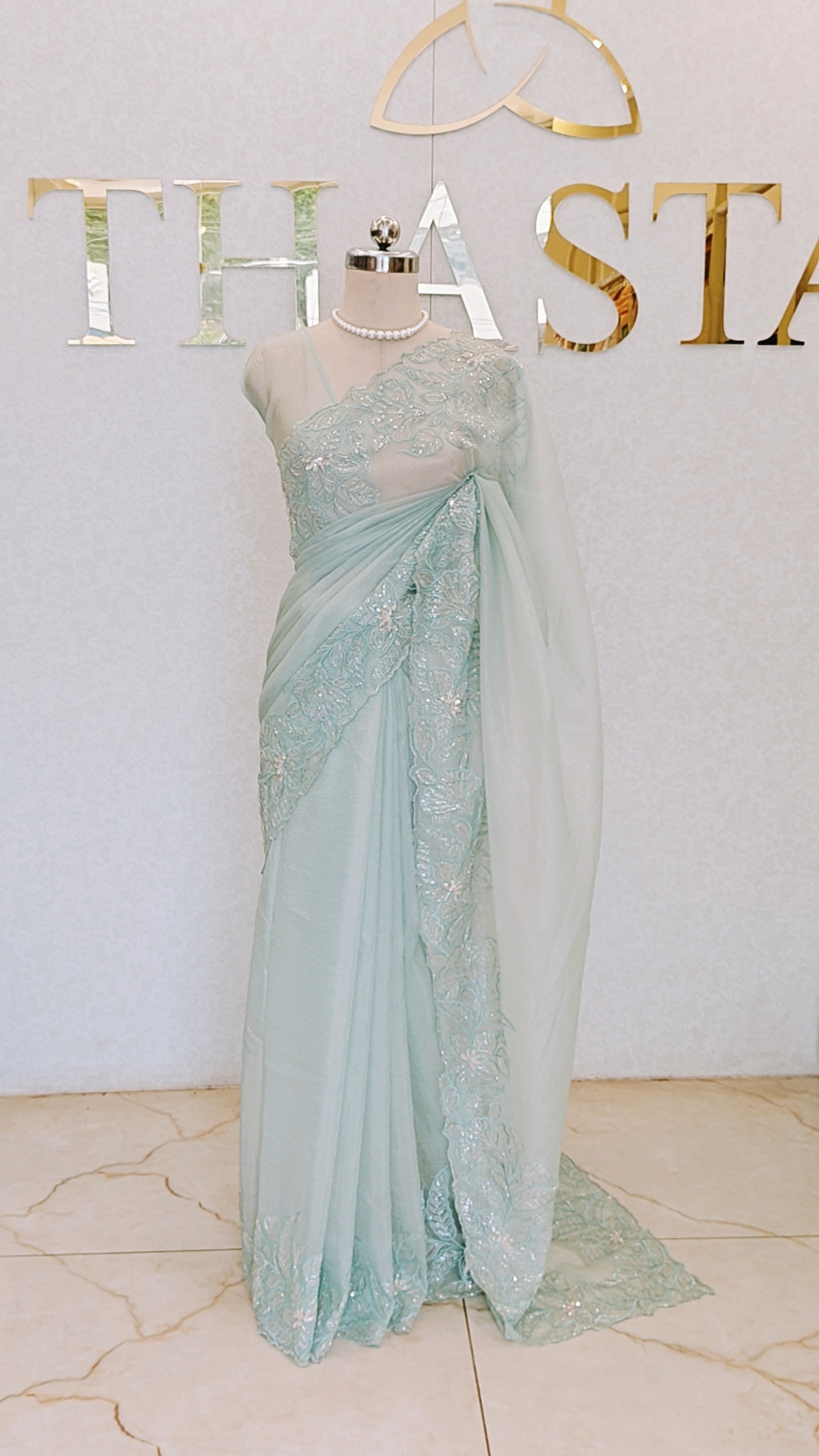 CRUSH ORGANZA SAREE