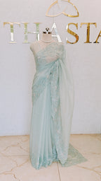 CRUSH ORGANZA SAREE