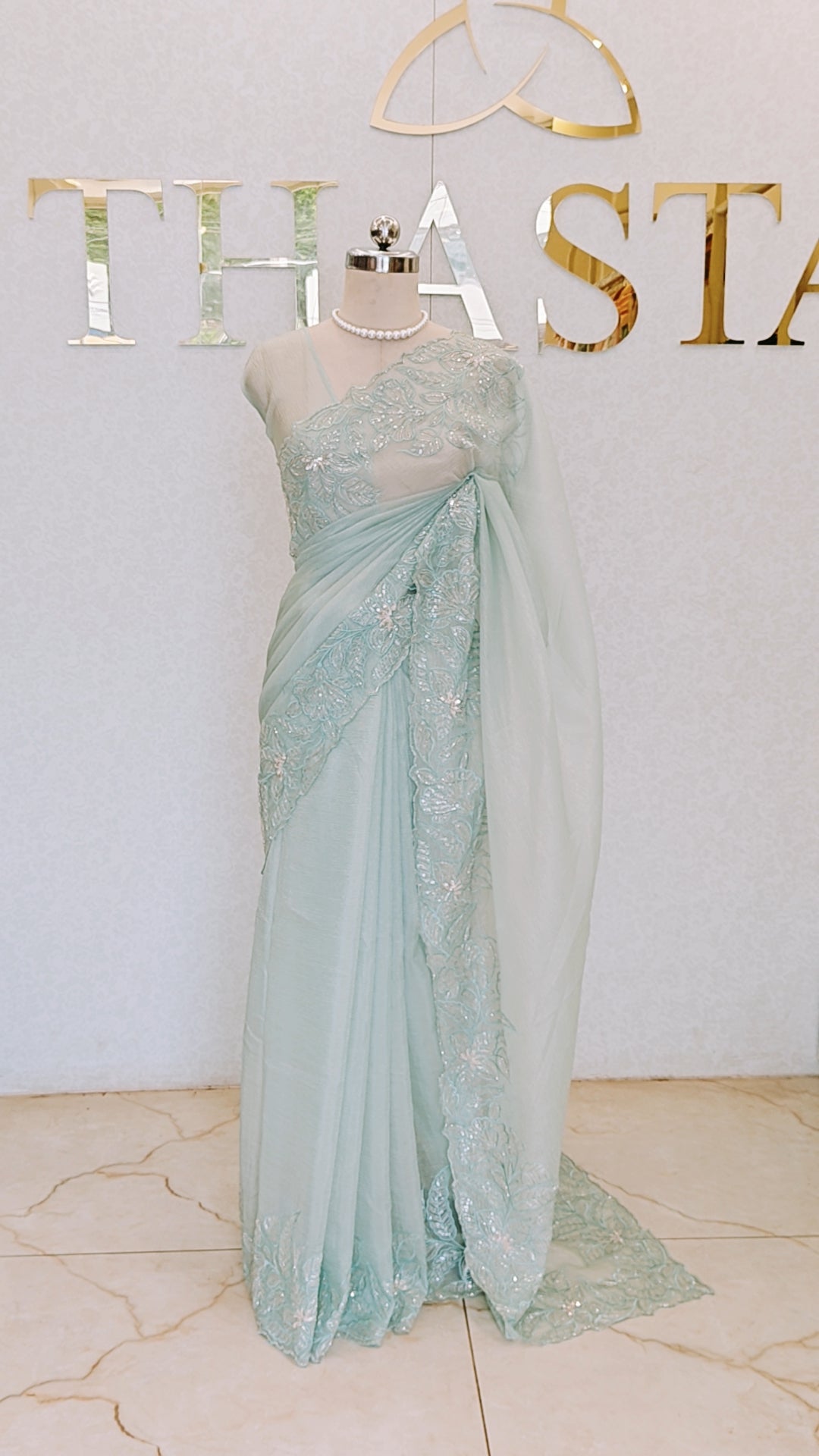 CRUSH ORGANZA SAREE
