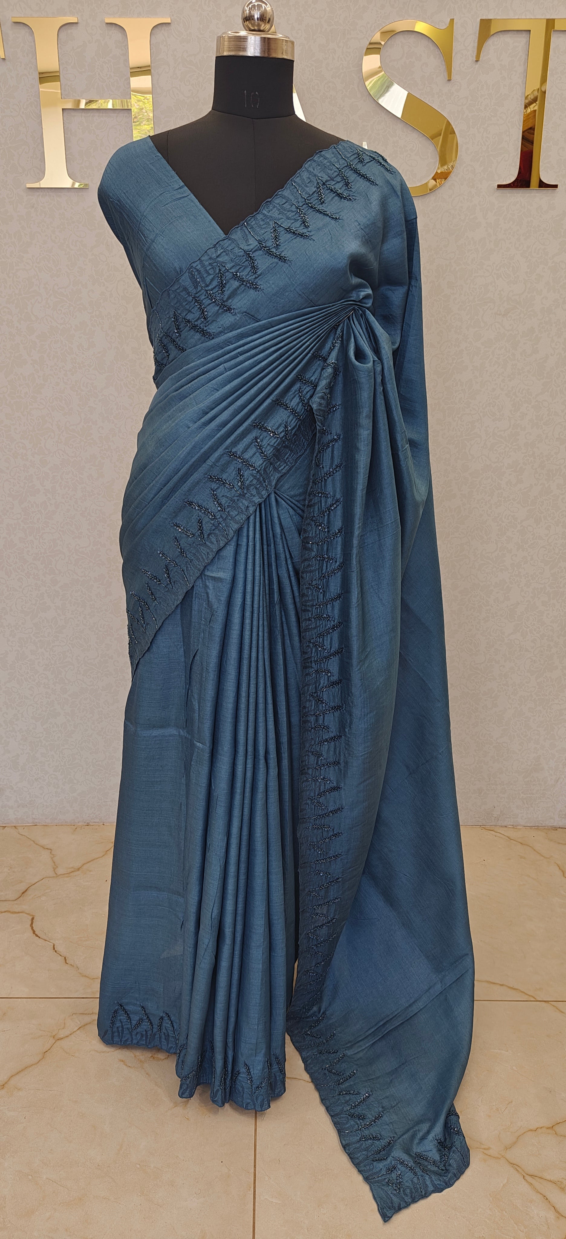 Pure Tussar Saree
