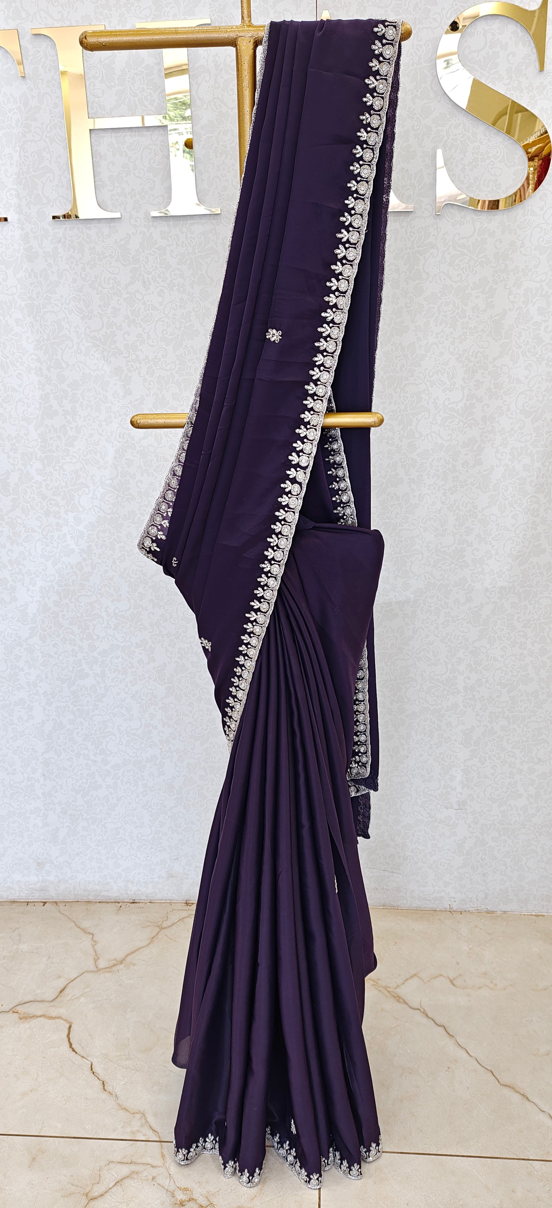 SATIN SAREE