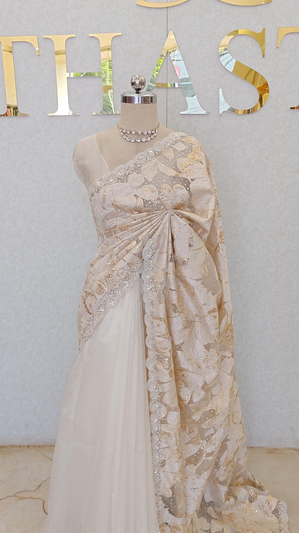 PURE TURKISH ORGANZA SAREE