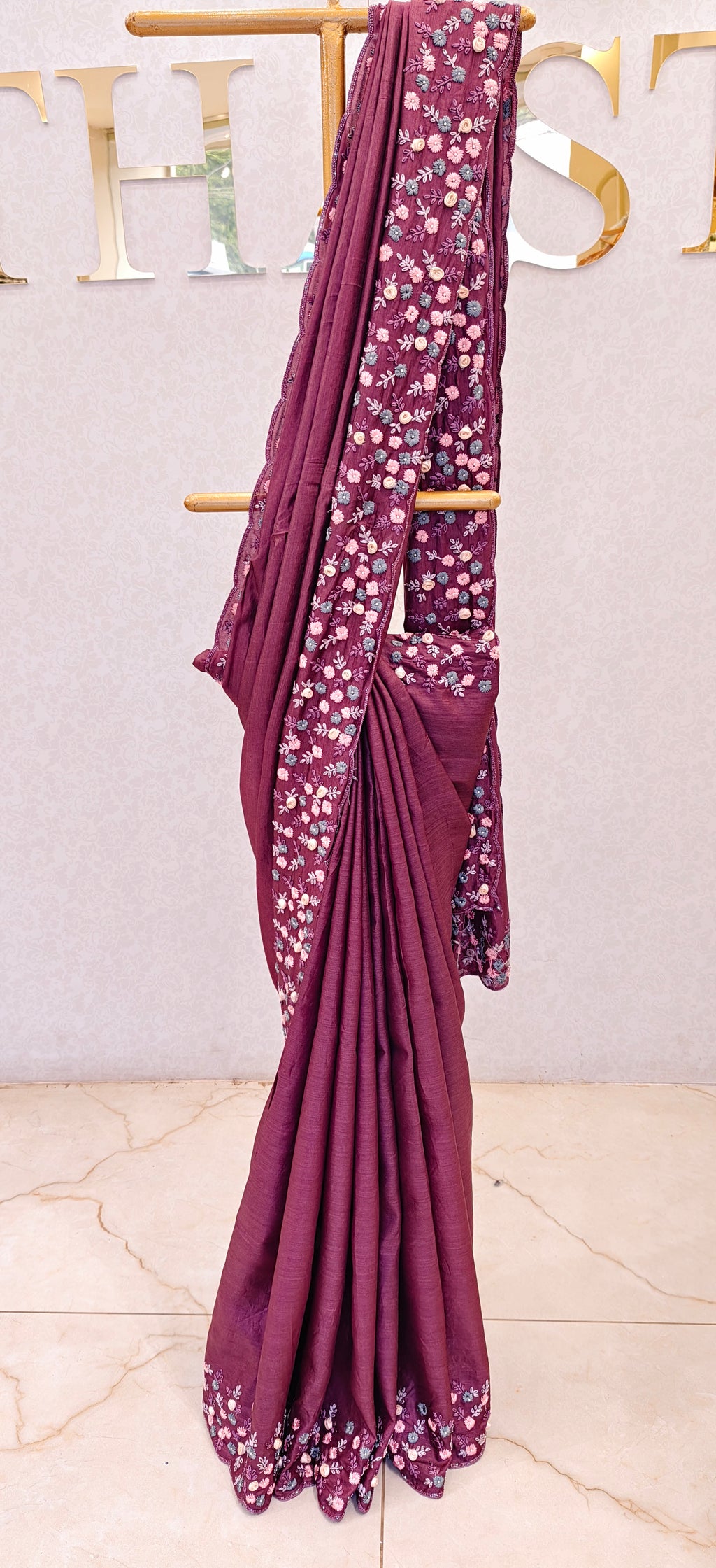 PURE TUSSAR SAREE