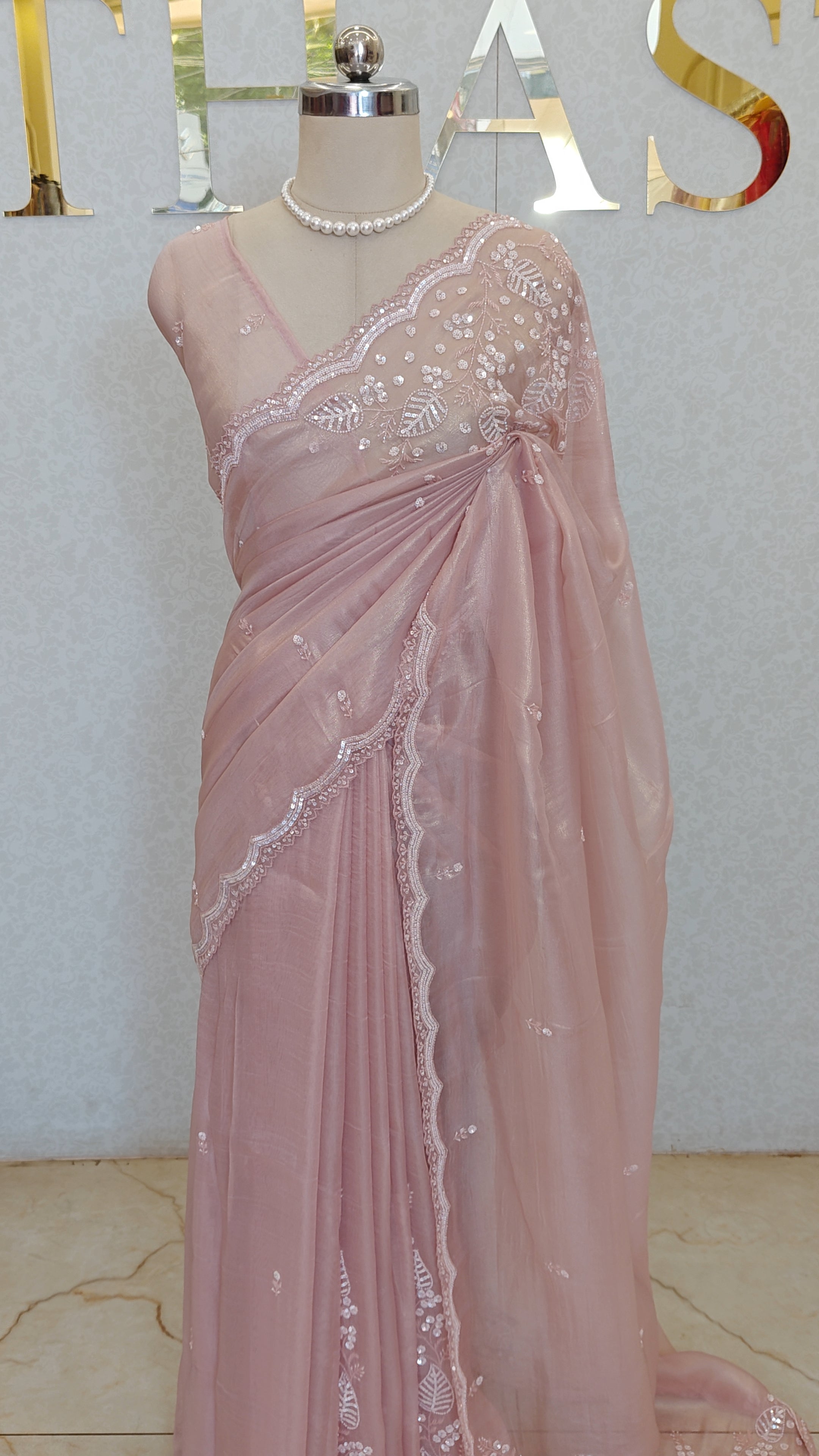 MICKEY SOFT ORGANZA SAREE