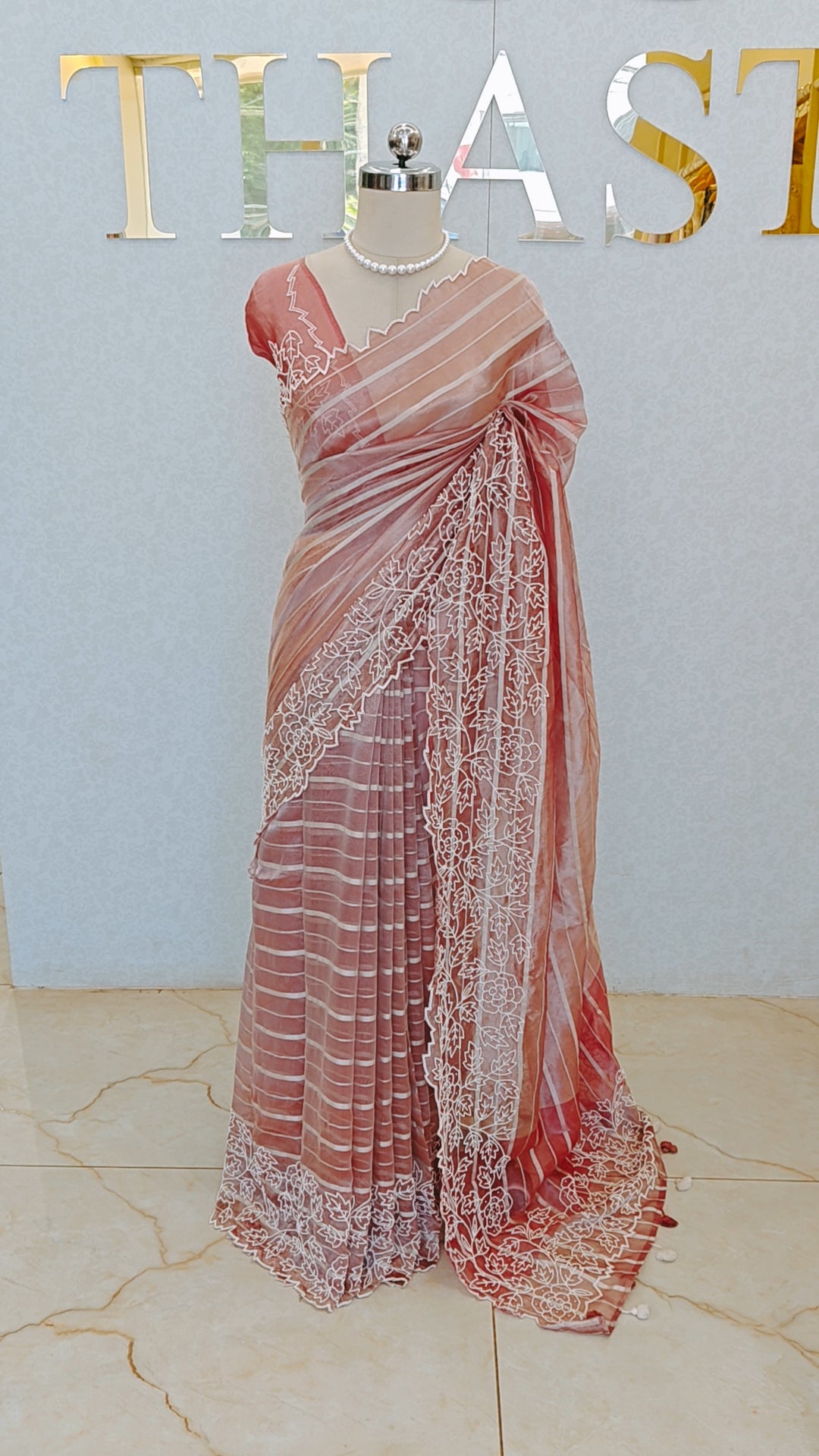 PURE TISSUE SAREE