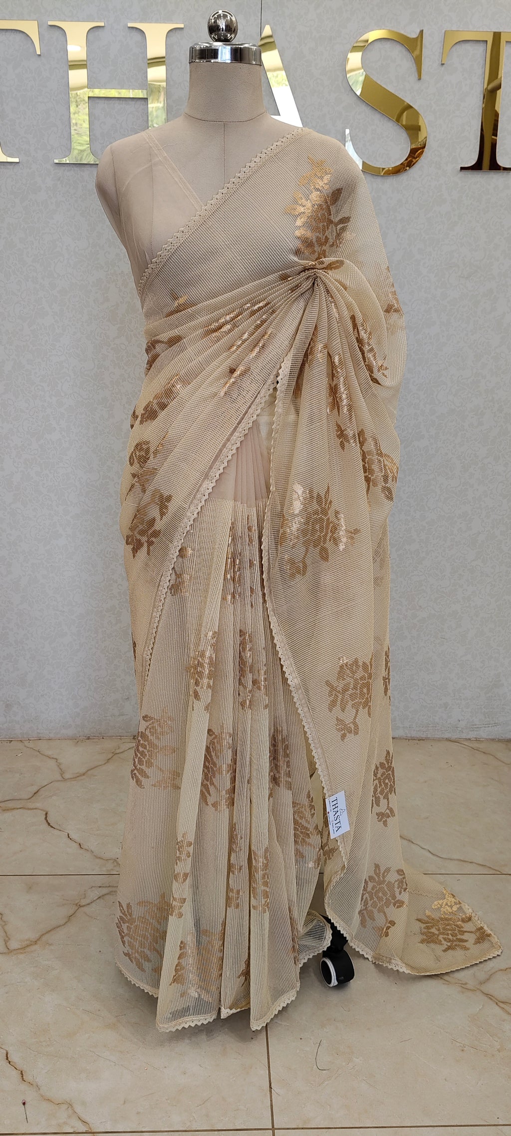 SEMI ORGANZA SAREE