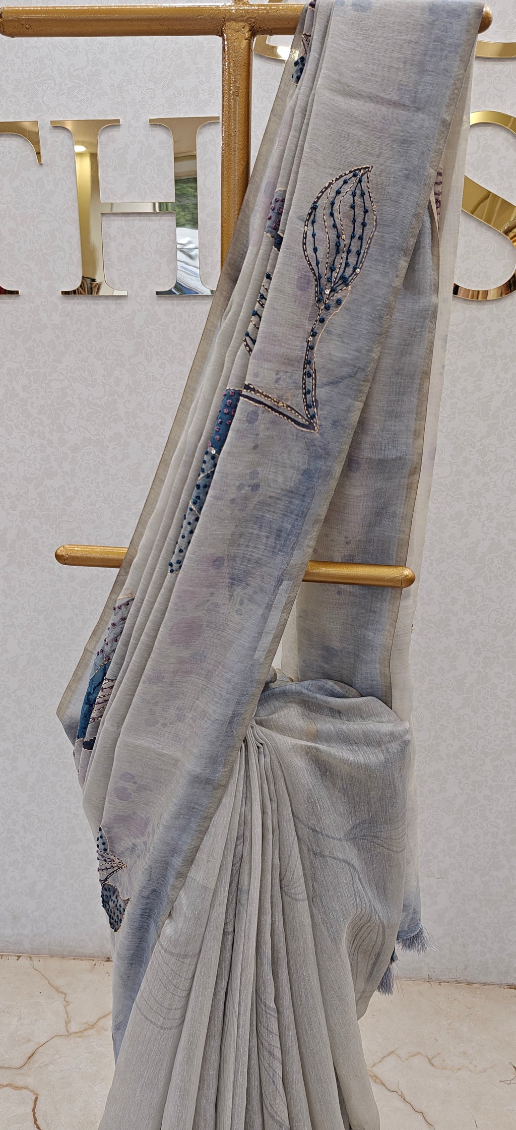 LINEN SAREE