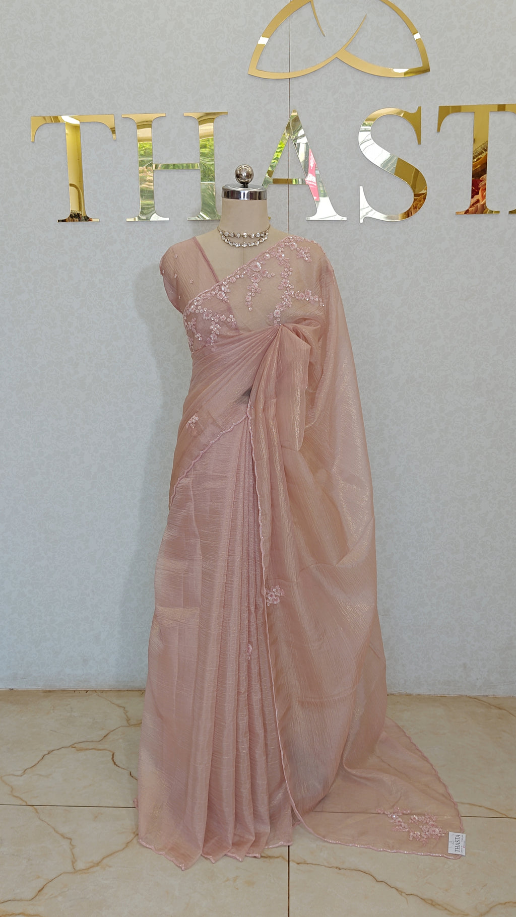 CRUSH ORGANZA SAREE