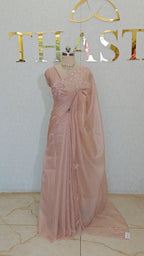 CRUSH ORGANZA SAREE