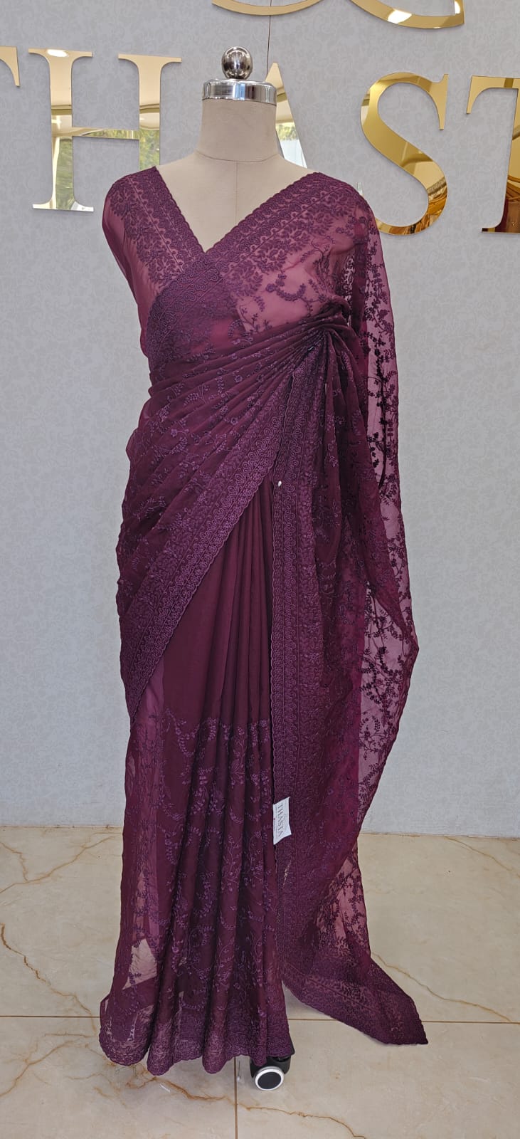 ORGANZA SAREE