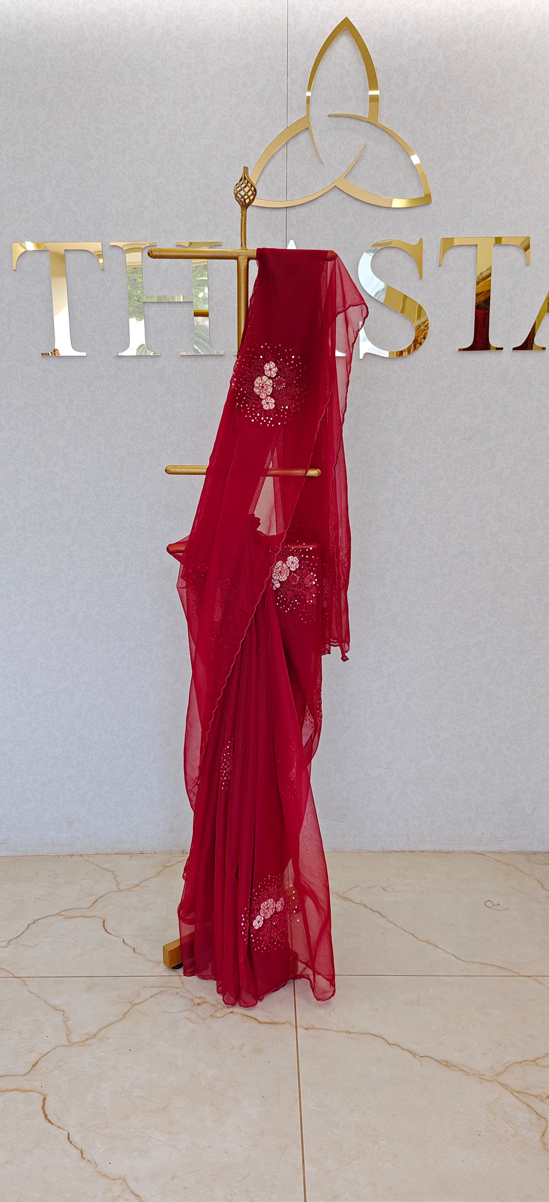 ORGANZA SAREE