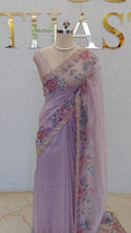 GLASS ORGANZA SAREE