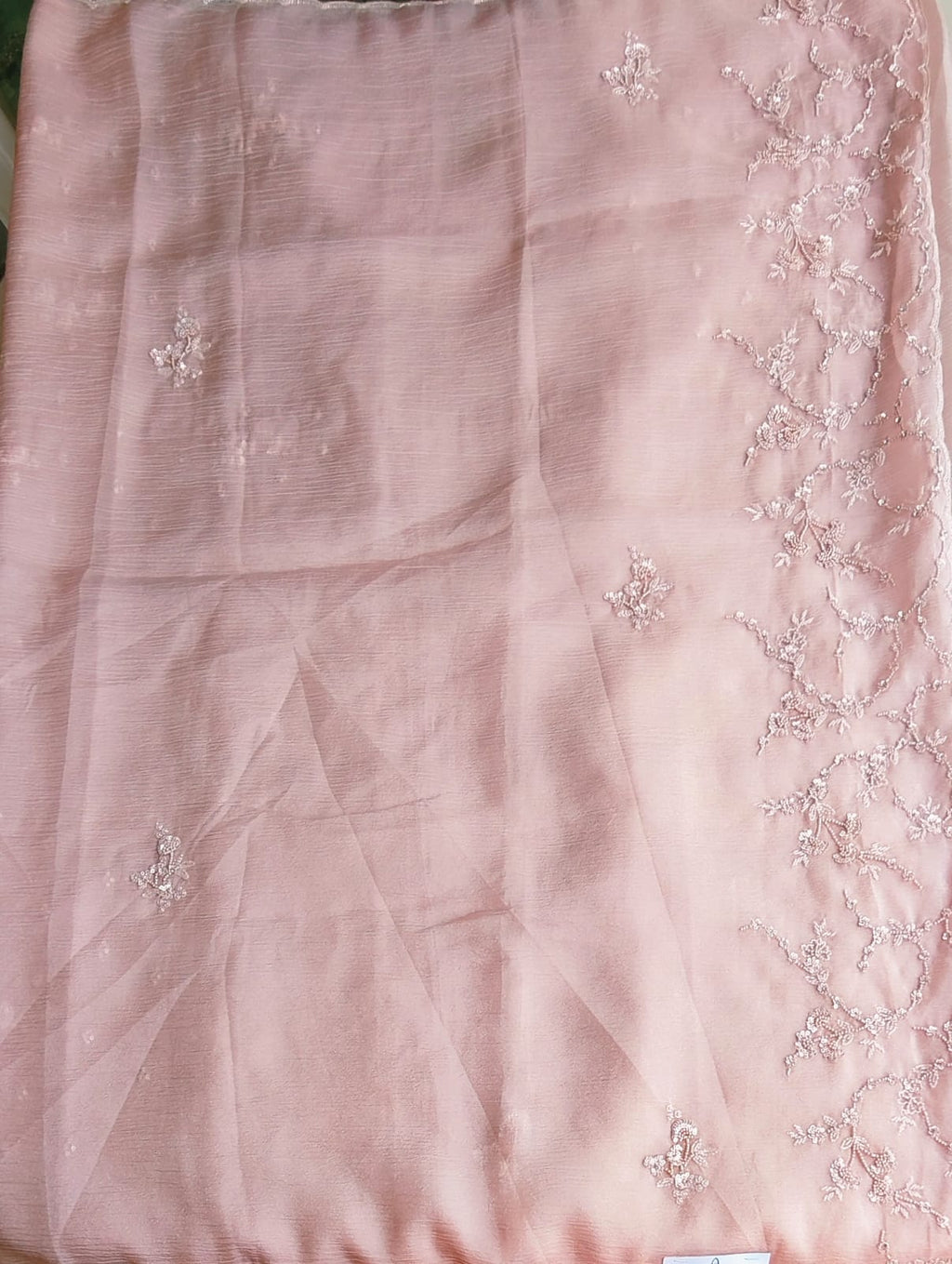 Organza saree