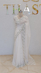 CRUSH ORGANZA SAREE