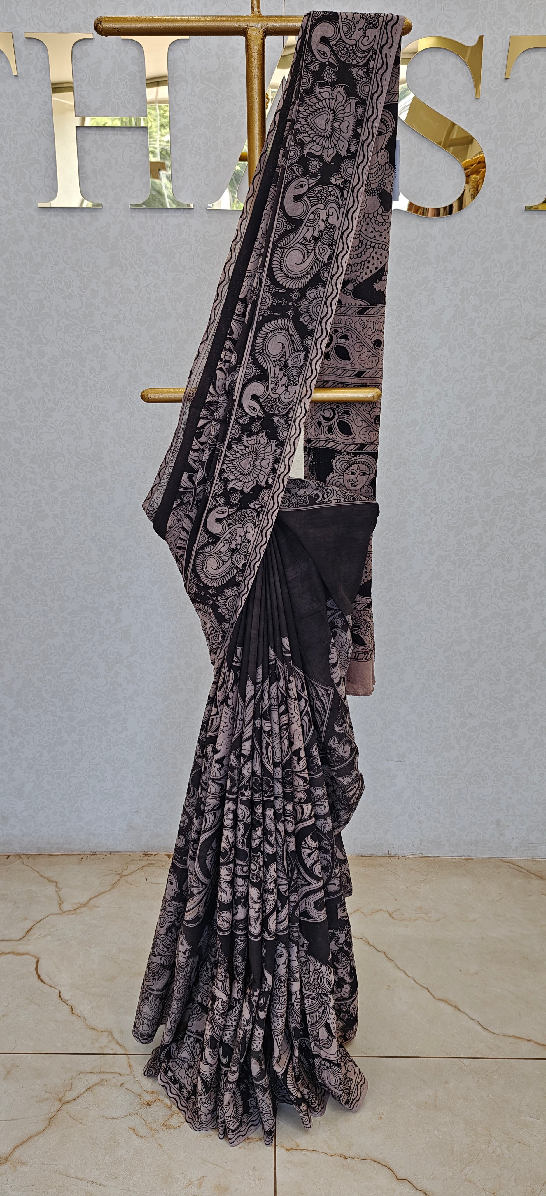 KALAMKARI COTTON SAREE