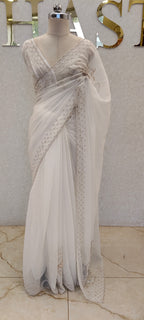 CRUSH ORGANZA SAREE