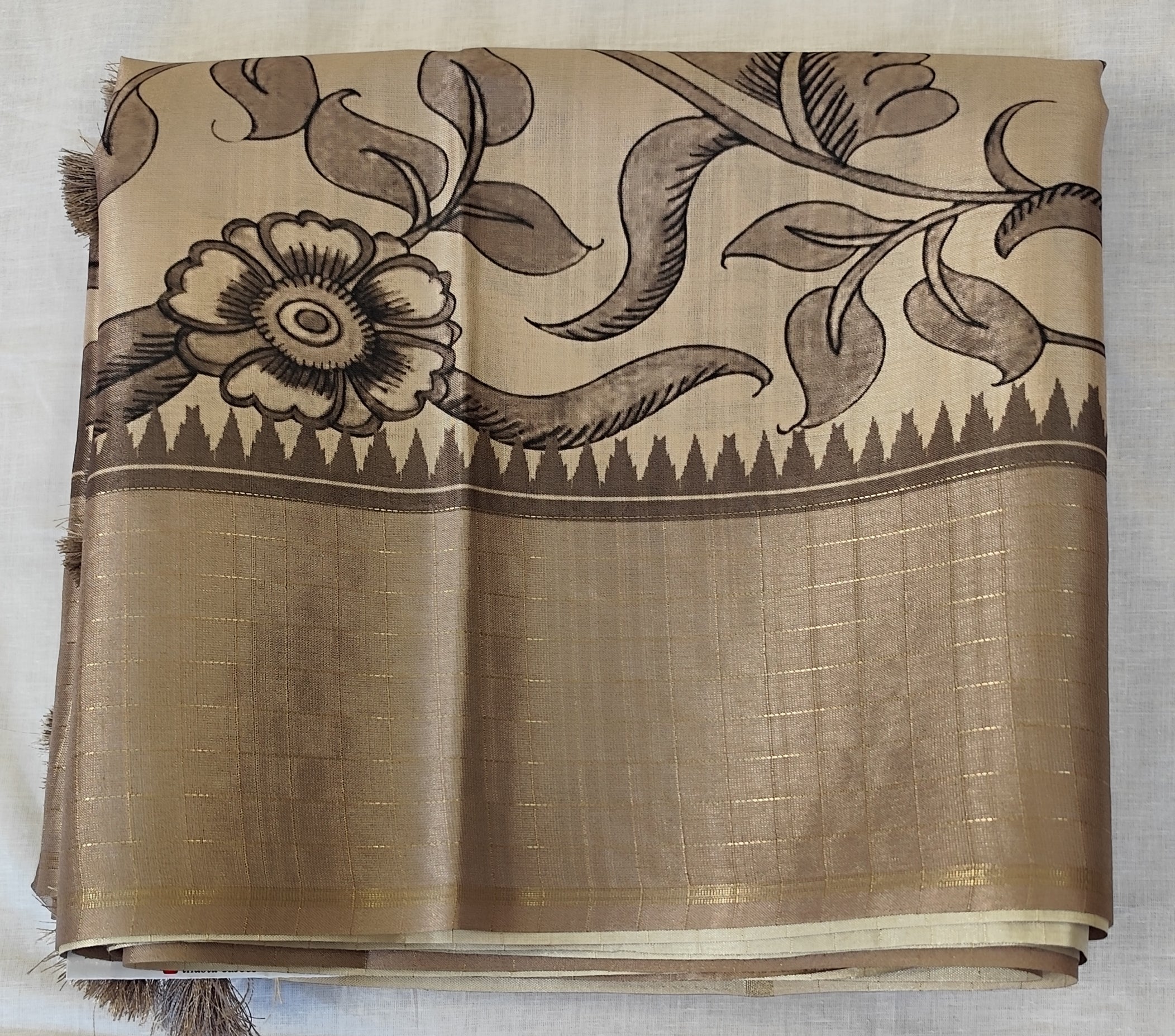 Tussar saree