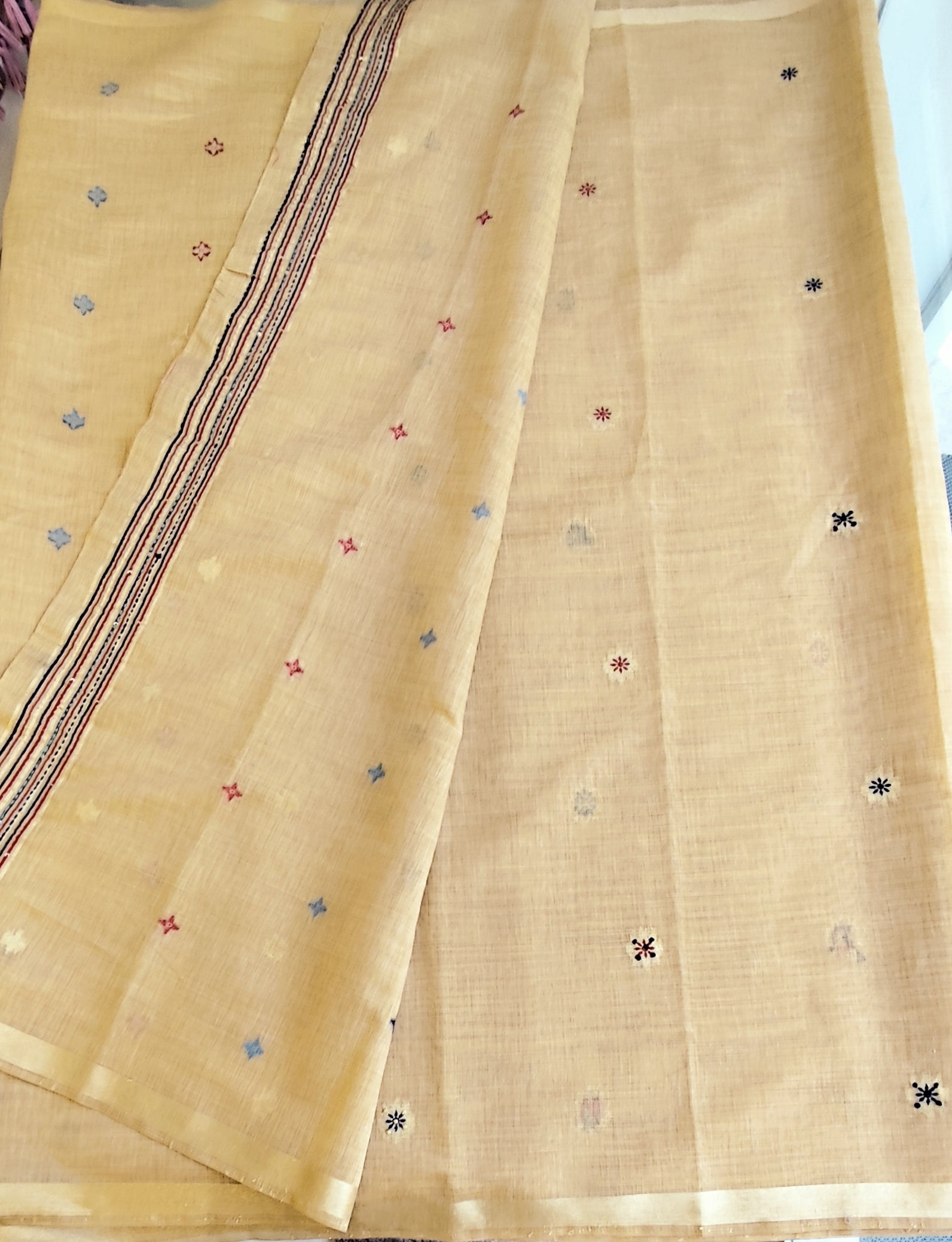 Jamdani cotton saree