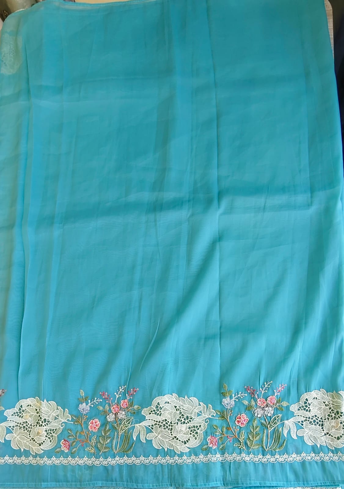 Organza saree