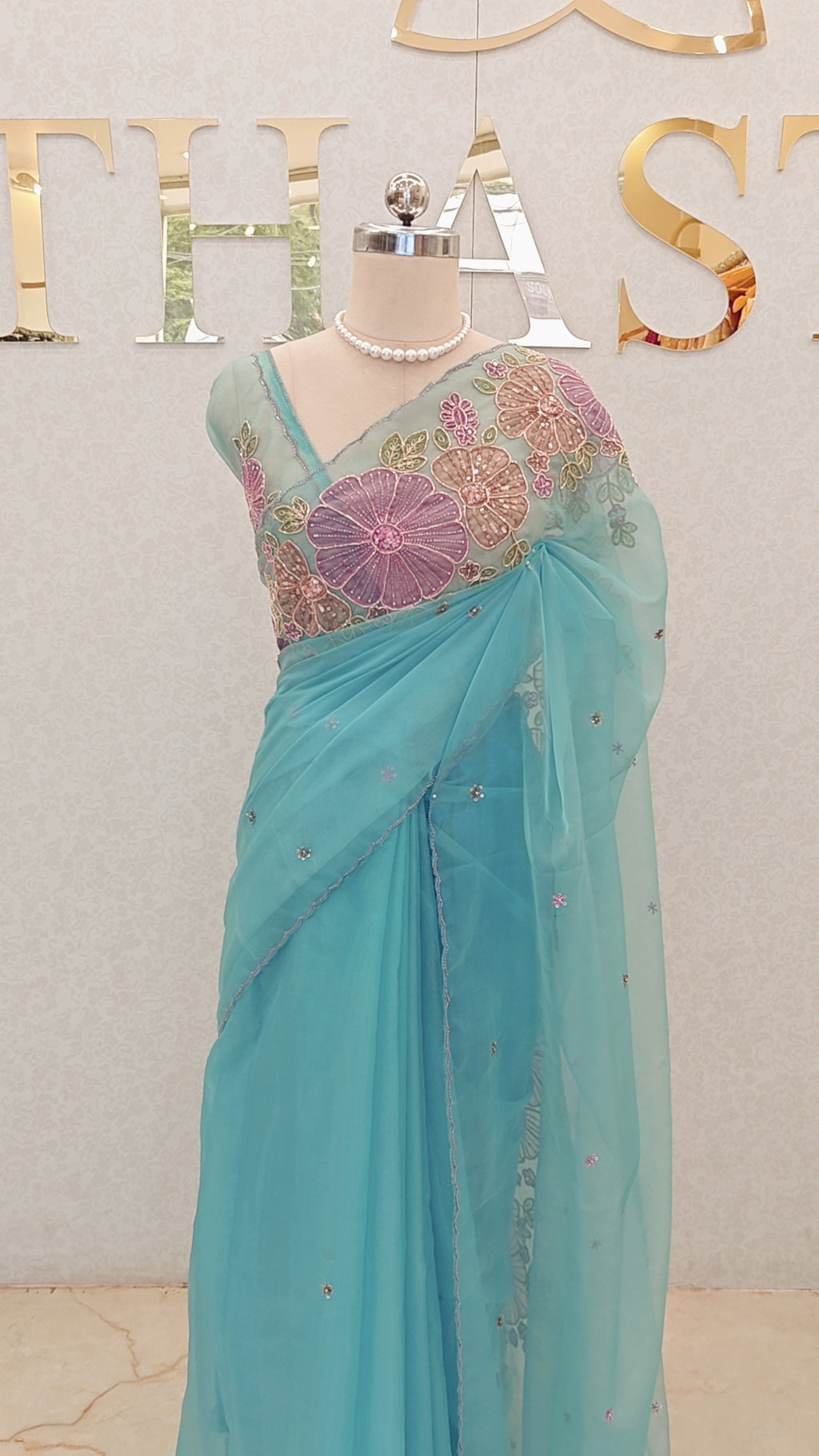 ORGANZA SAREE