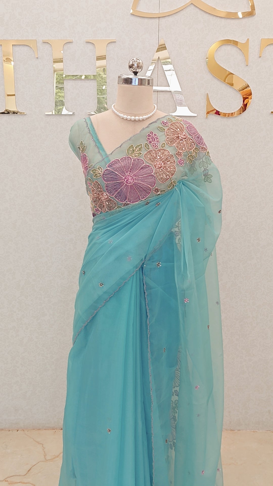 ORGANZA SAREE