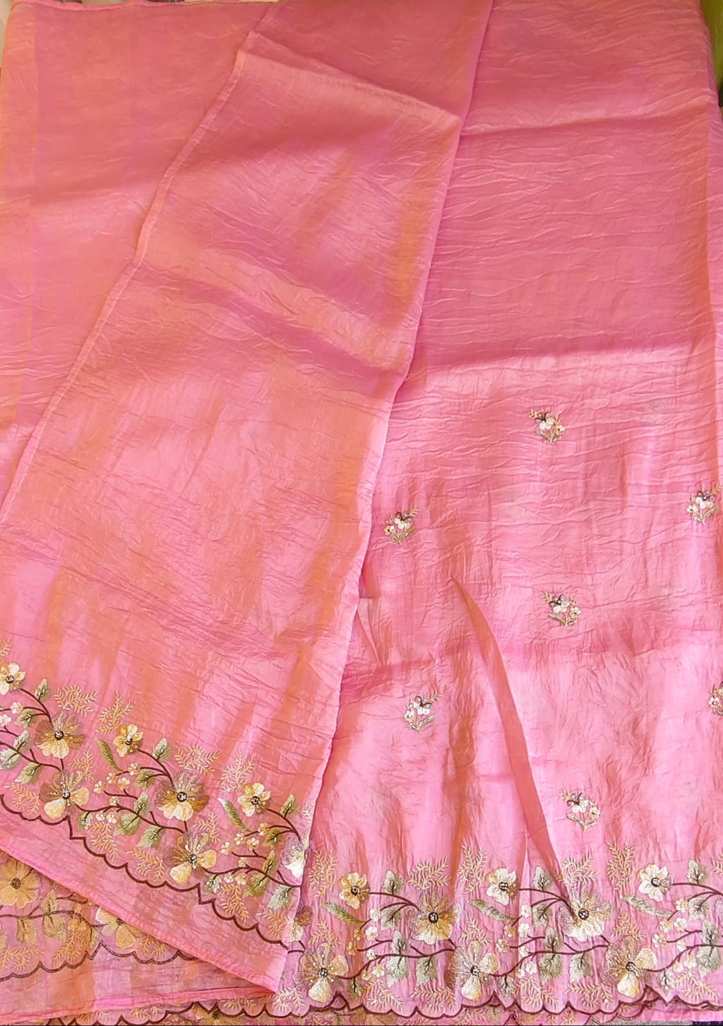 Organza saree