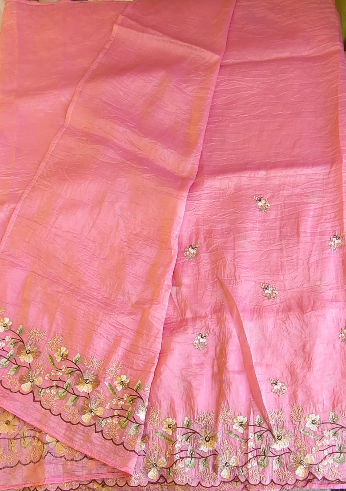 Organza saree