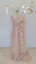FLOWY ORGANZA SAREE