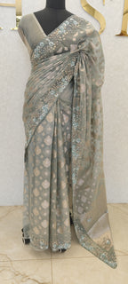 Organza saree