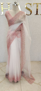 PURE ORGANZA SAREE