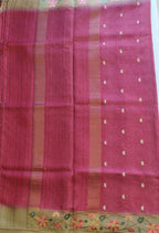 Semi tussar saree