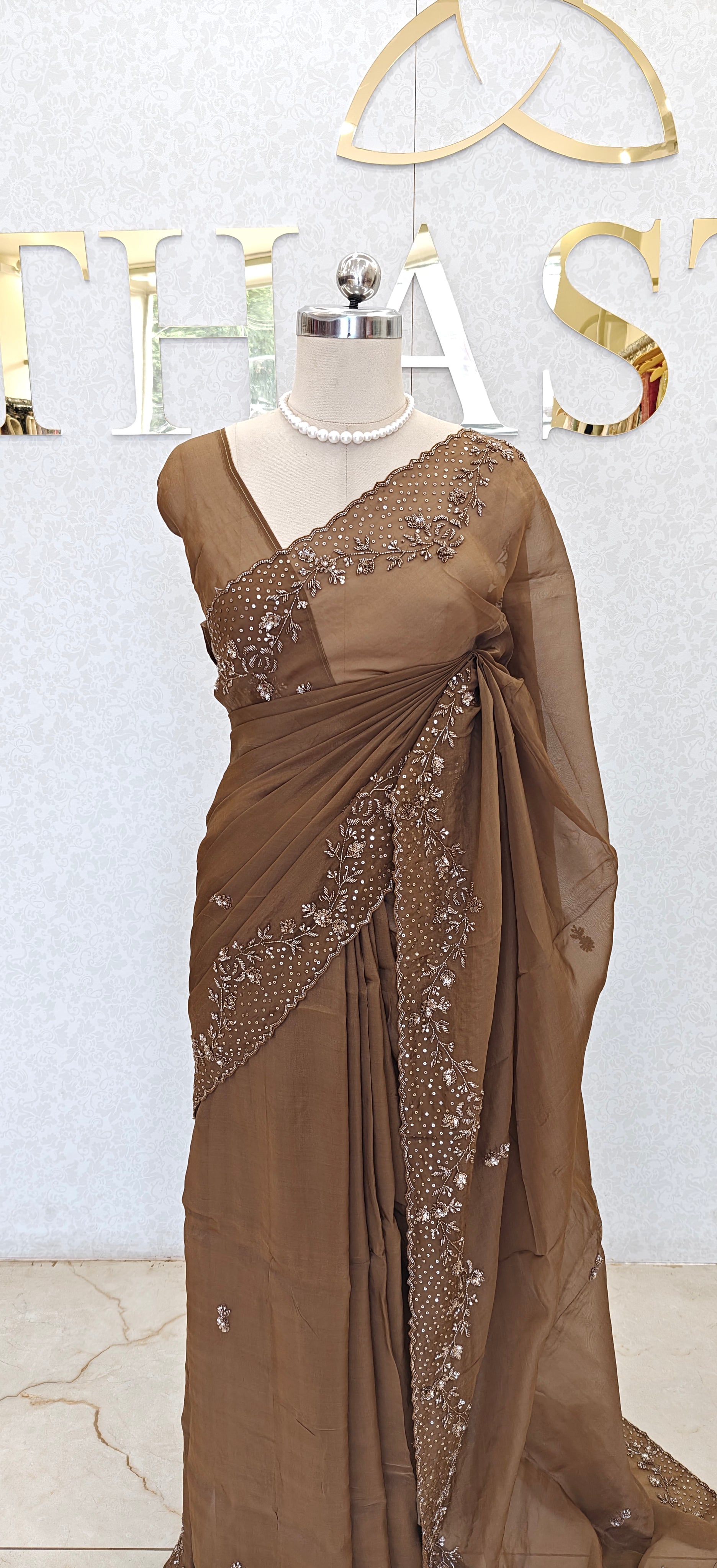 ORGANZA SAREE