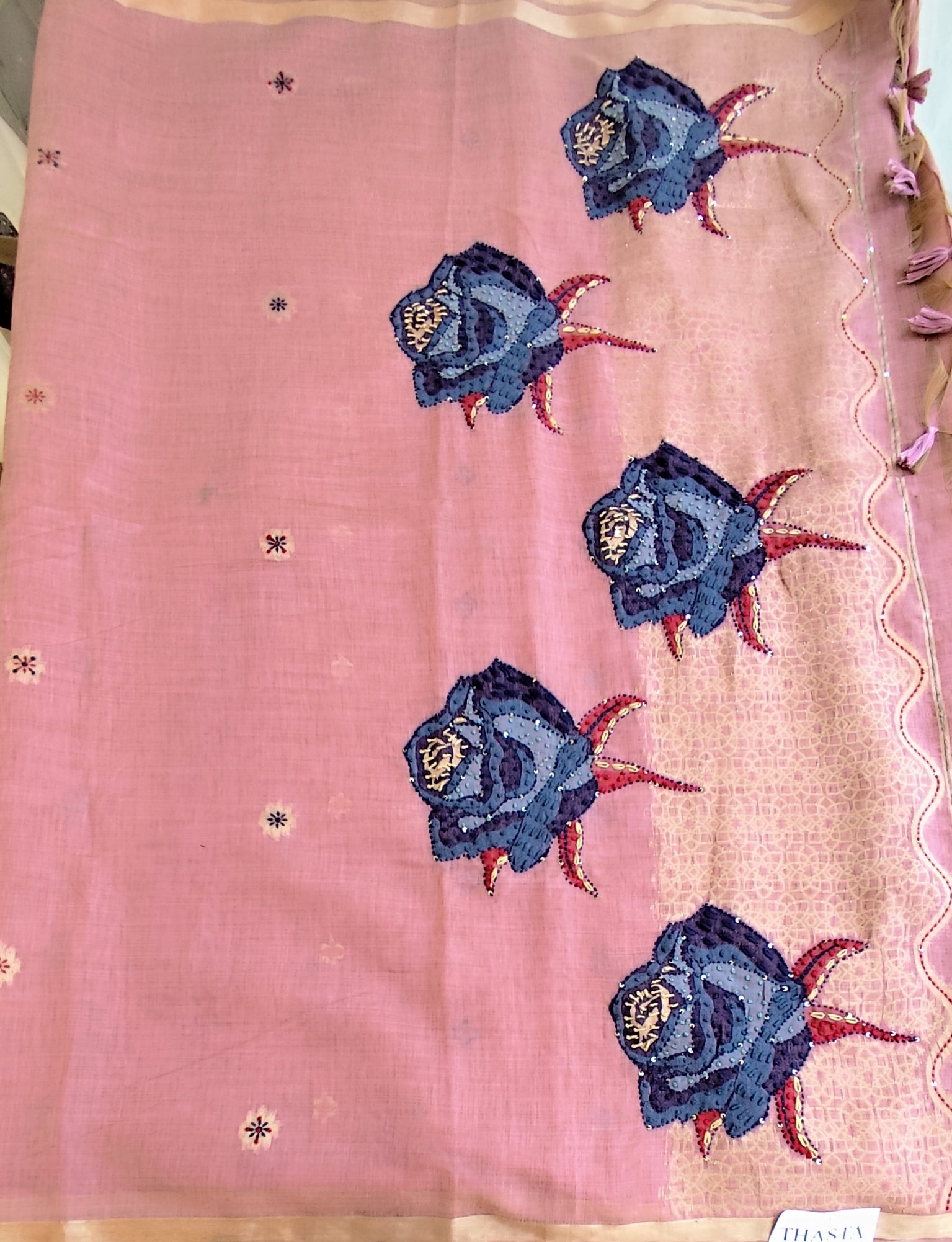 Jamdani cotton saree